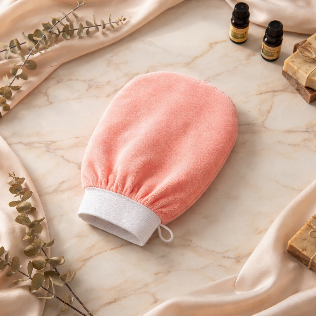 Gants exfoliants corps Luminarelle™
